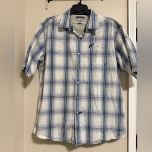 Ecko Unltd. Classic Material Button Down Short Sleeve  Shirt